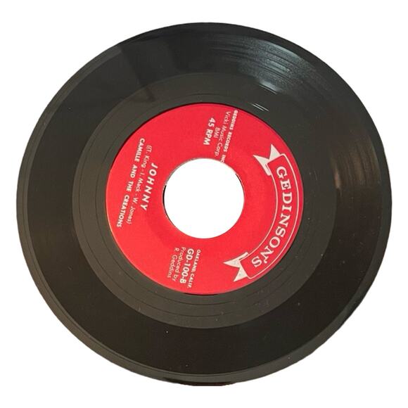 Camille & The Creations Hey Baby / Johnny Red Gedinson's Vinyl 7" 45 RPM Single - Picture 1 of 4